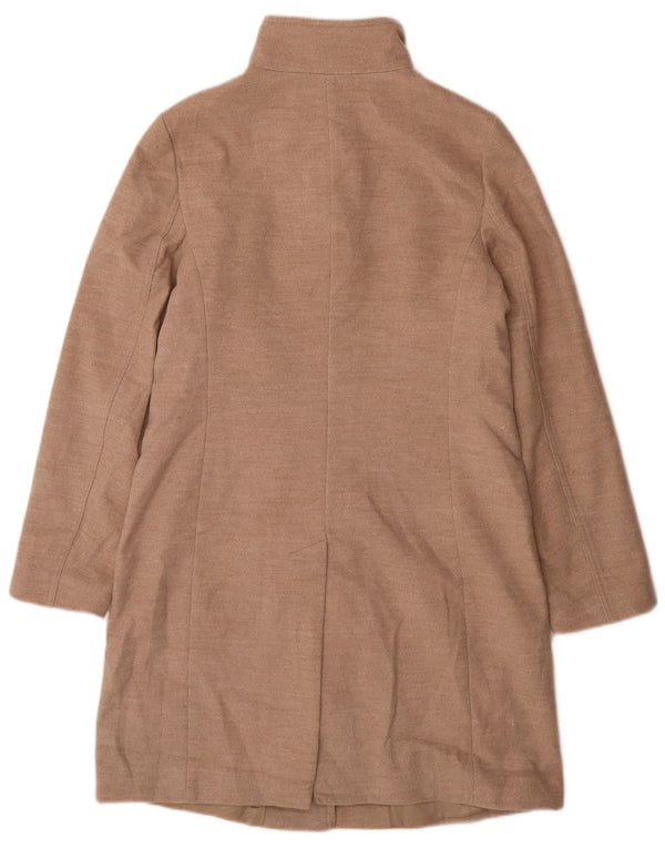 Marks & Spencer Manteau Femme UK 10 Petit Beige Polyester