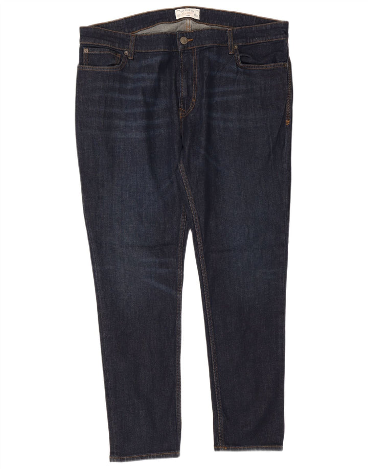 Fat Face Jean Slim Homme W42 L29 Bleu Marine Coton