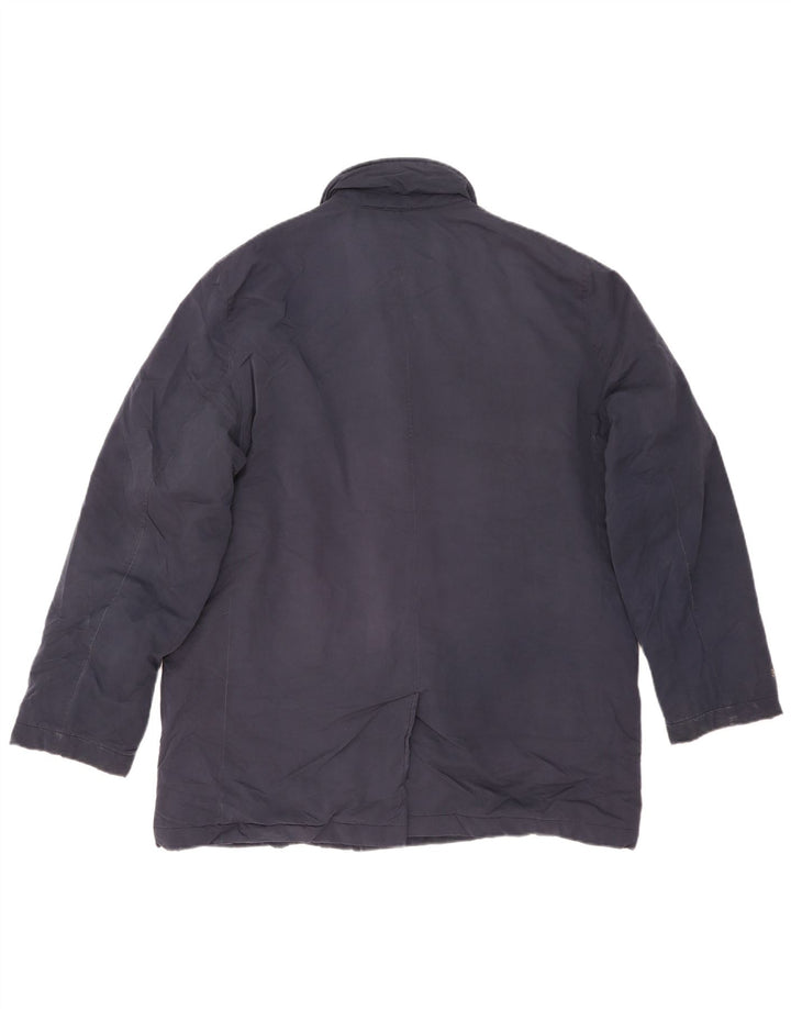 Marks & Spencer Veste coupe-vent pour homme UK 40 Large Bleu marine Polyester