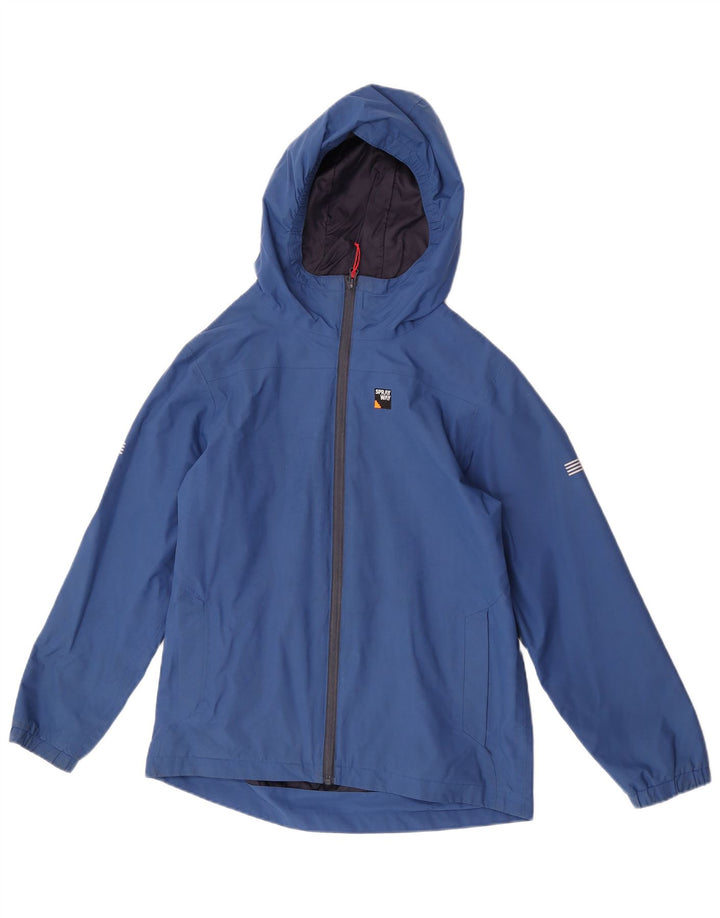 Veste de pluie à capuche Sprayway Garçon 12-13 ans Bleu Polyamide
