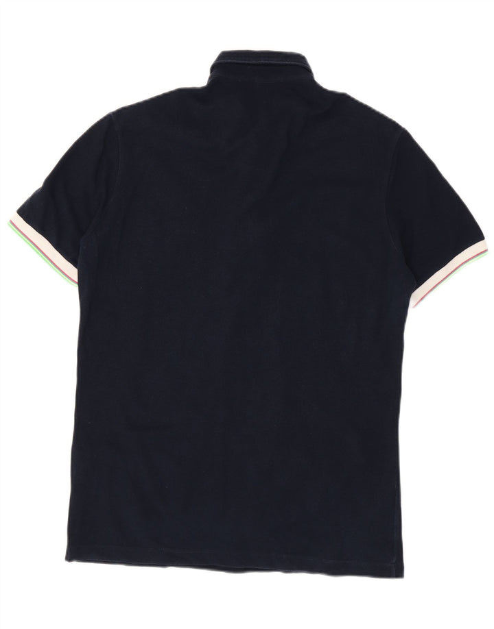 Fred Perry Polo Homme Petit Bleu Marine Coton