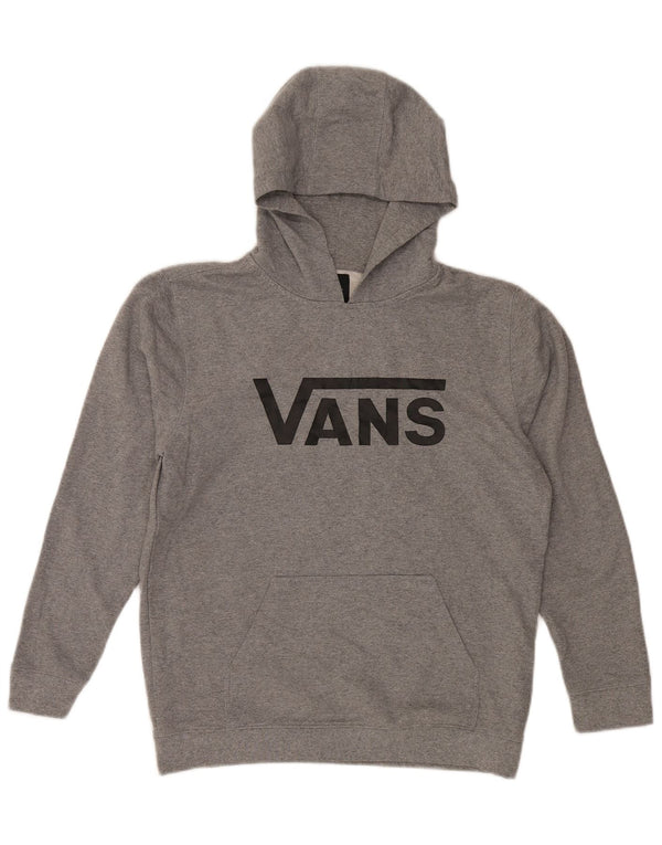 VANS Pull à capuche graphique pour femme UK 18 XL Gris Coton