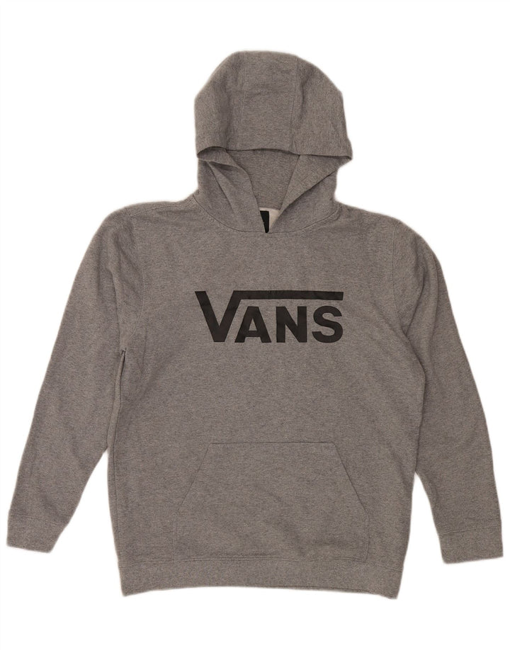VANS Pull à capuche graphique pour femme UK 18 XL Gris Coton