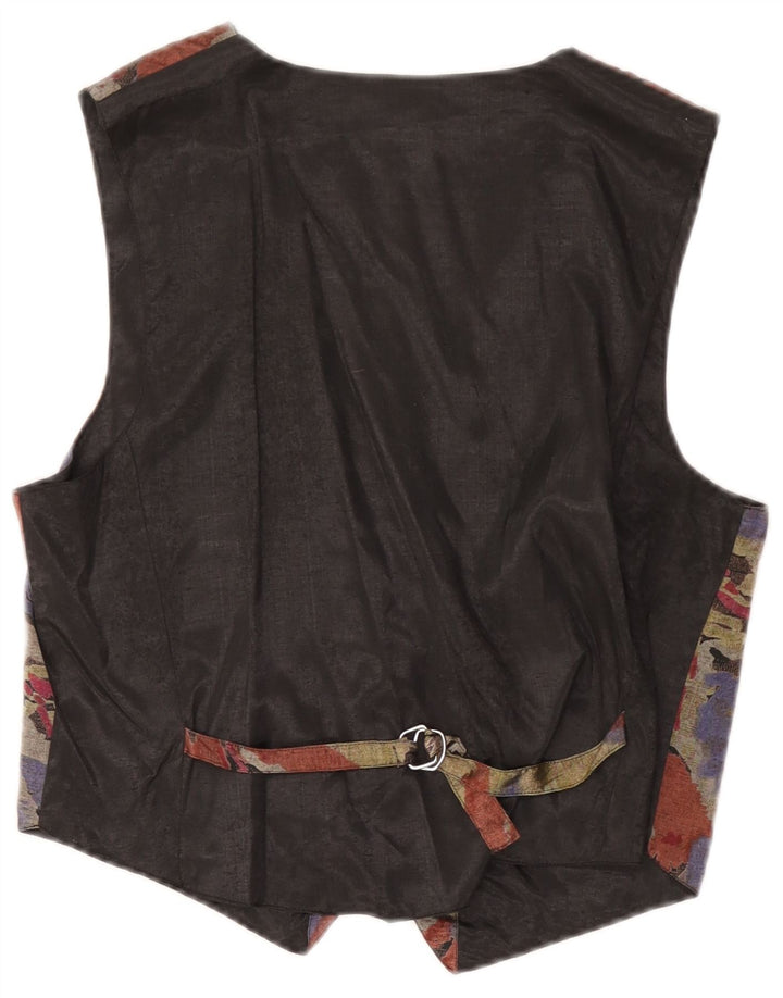 CLOCK HOUSE Gilet Femme Motif Abstrait EU 34/36 XS Multicolore