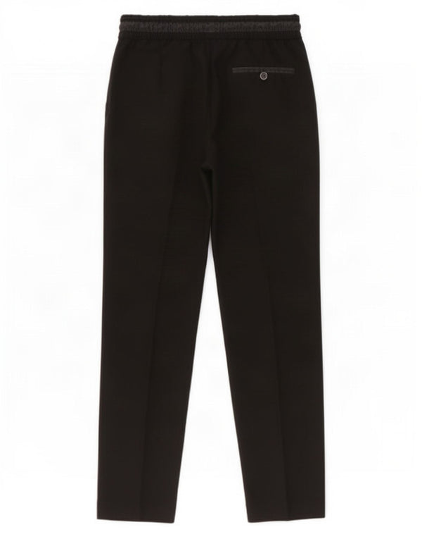 Zara Pantalon décontracté slim pour femme XS W24 L26 Noir