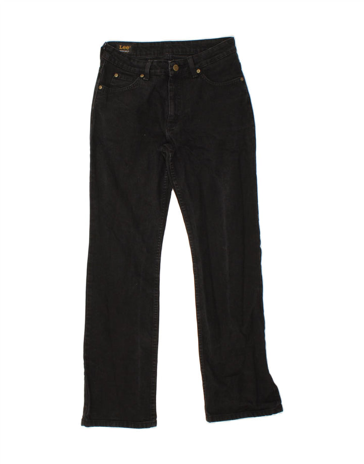 LEE Womens Cameron Straight Jeans W30 L28 Black Cotton Vintage Lee and Second-Hand Lee from Messina Hembry 