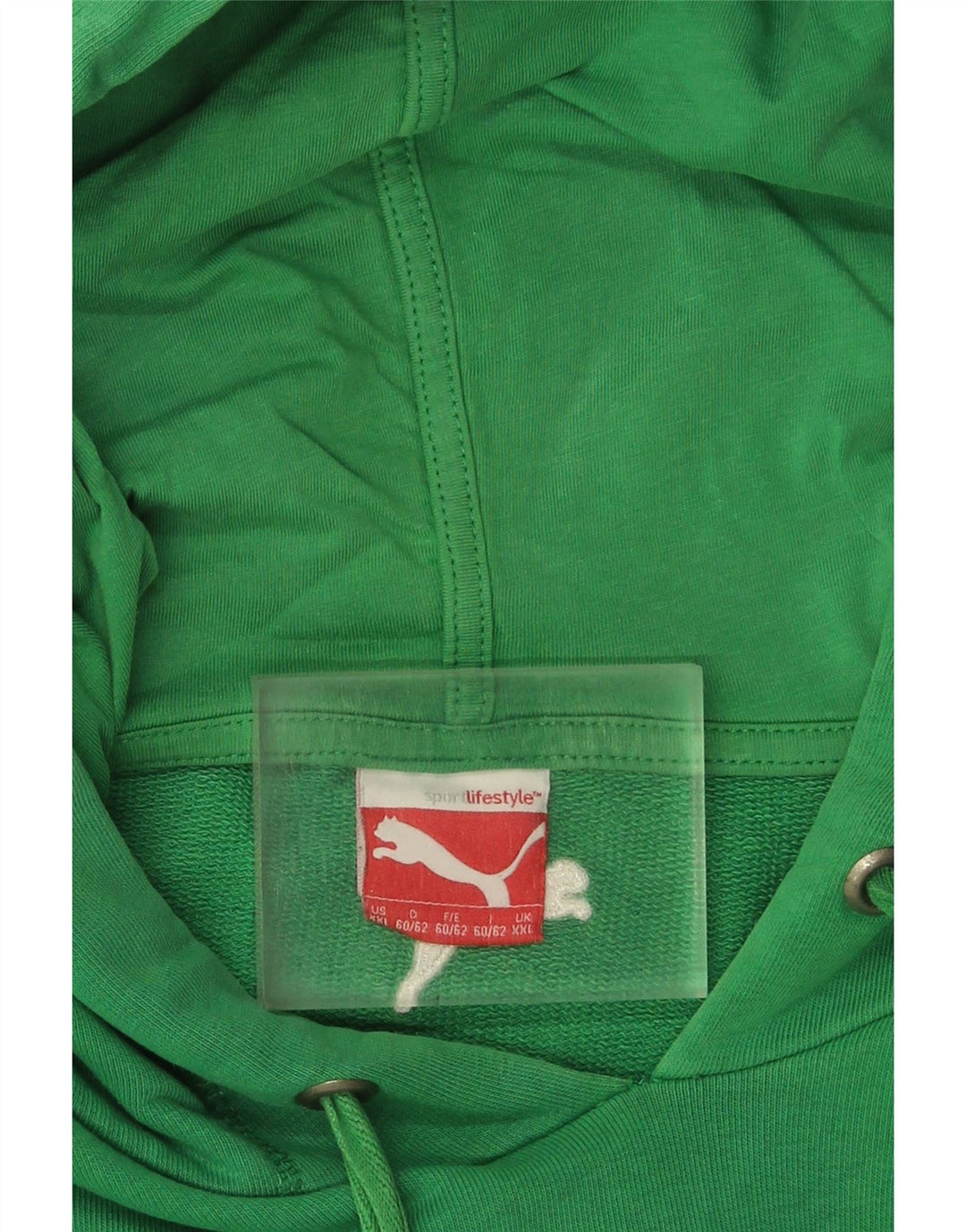 Puma Pull à capuche graphique pour homme 2XL Vert