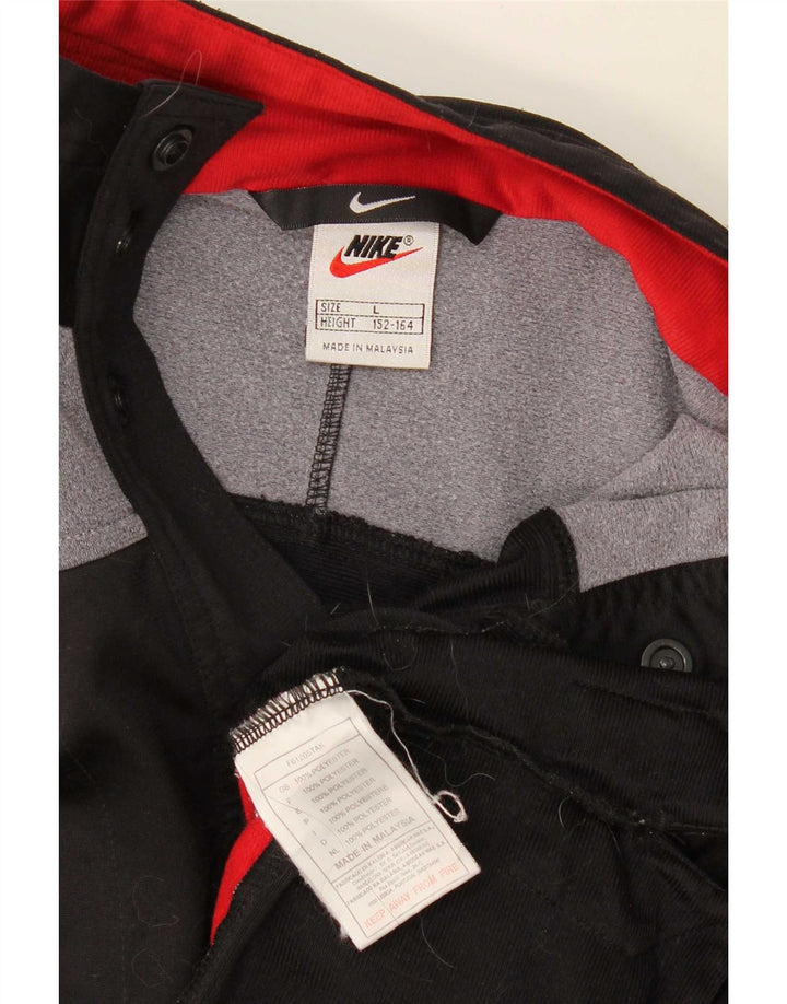 Nike Veste de survêtement graphique pour garçon 12-13 ans Large Noir Colourblock
