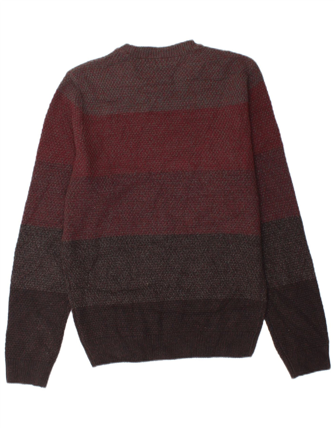 Marks & Spencer Pull à col rond pour homme Petit rayé multicolore