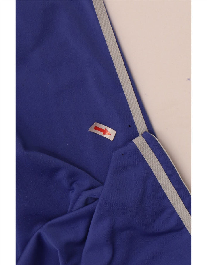 Adidas Pantalon de survêtement pour homme UK 36/38 Petit Bleu Polyester