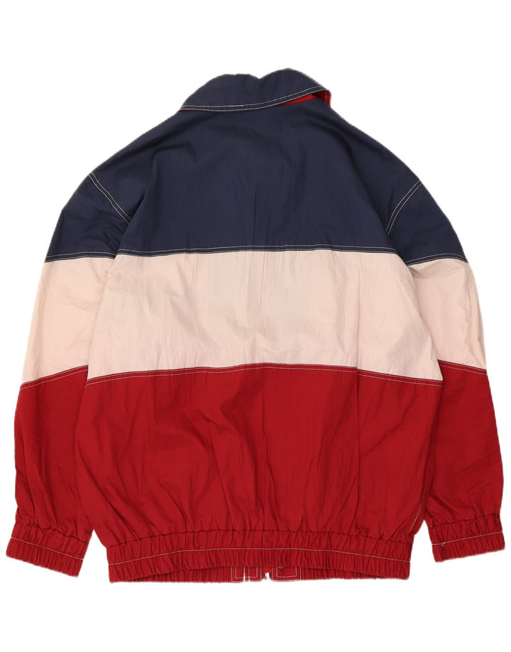 Veste Bomber Vintage Homme IT 50 Medium Multicolore Colourblock