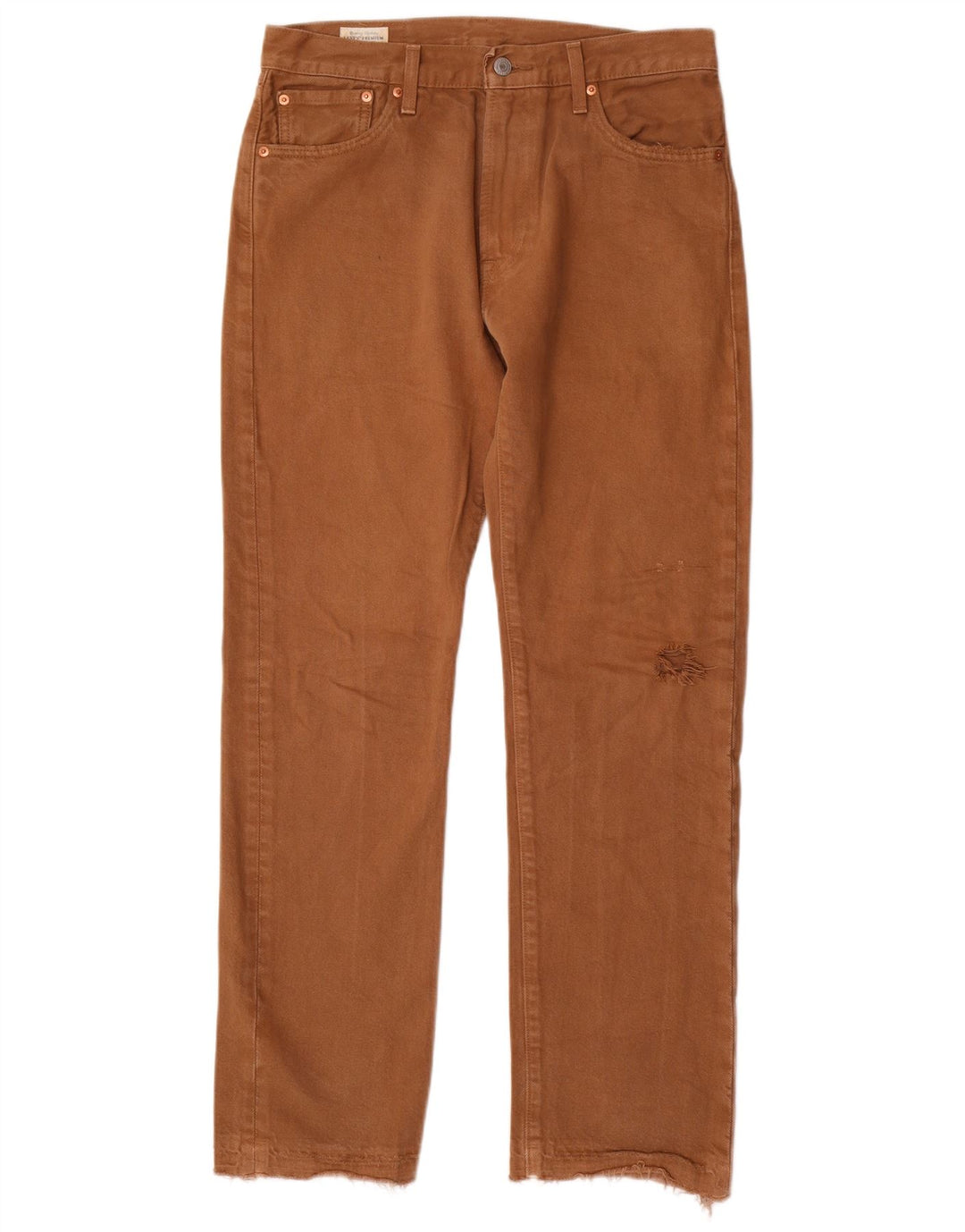 Levi's Jean Droit 551 Homme Marron Coton W30 L32