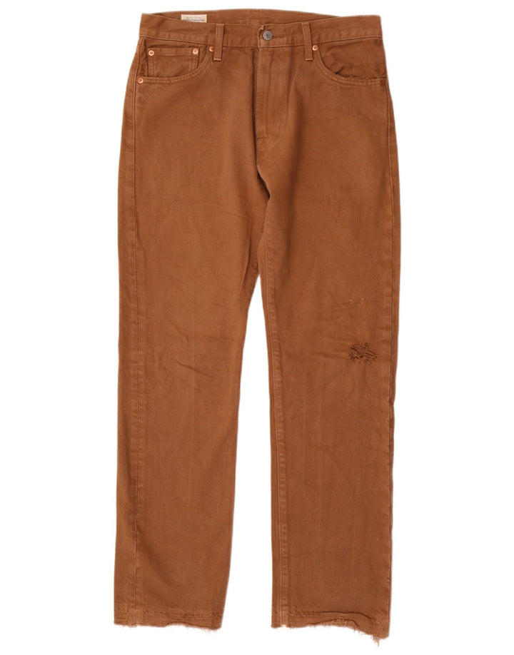 Levi's Jean Droit 551 Homme Marron Coton W30 L32