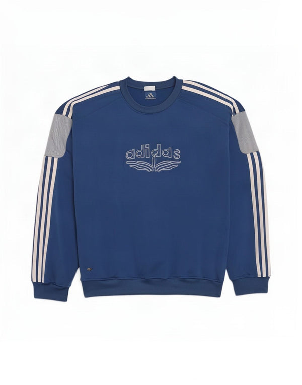 Adidas Homme Climawarm Graphic Sweatshirt Jumper XL Bleu Colorblock