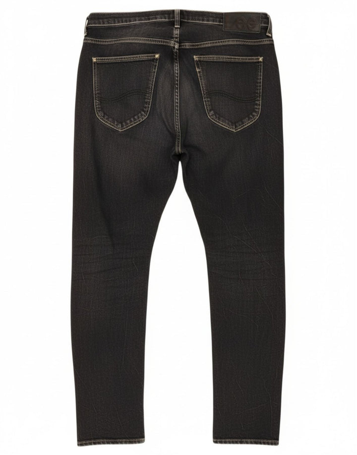 Lee Jean Slim Heath Homme W32 L32 Noir Coton