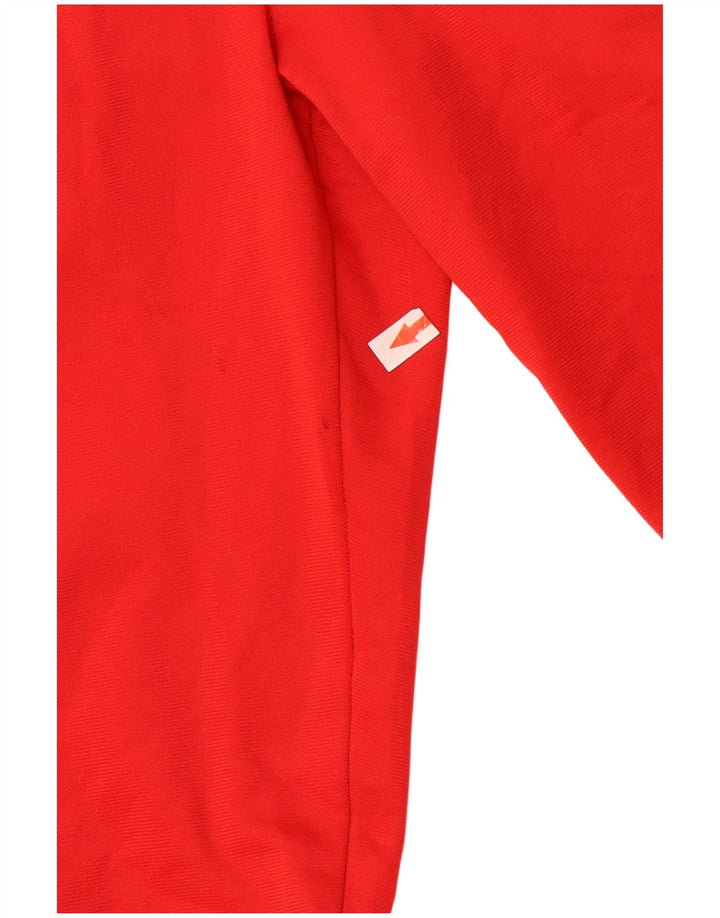 Kappa Short de Sport Graphique Homme Petit Rouge Polyester Colorblock