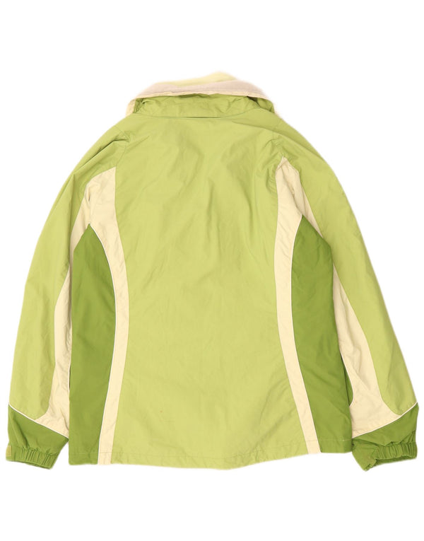 COLUMBIA Veste coupe-vent Interchange pour femme UK 14 Vert moyen