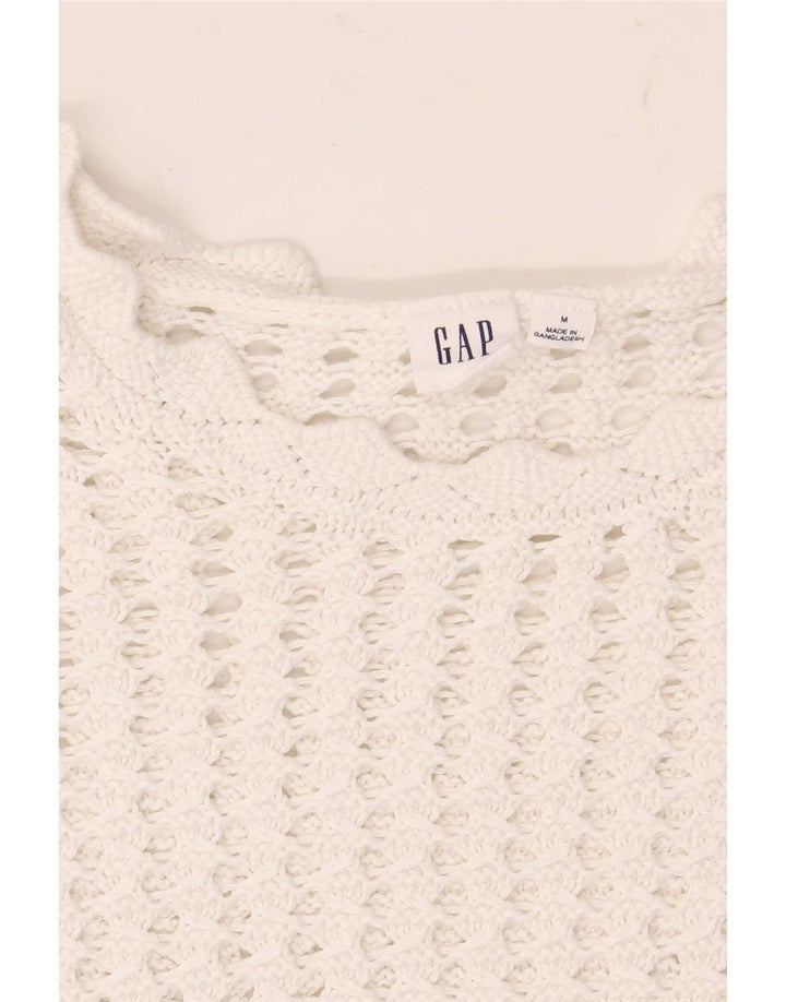 Gap Chemisier au crochet pour femme UK 14 Blanc moyen