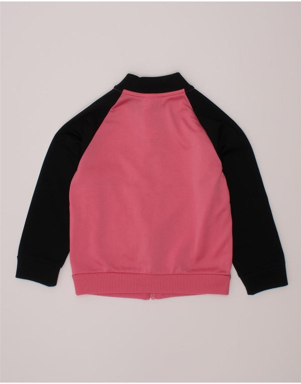 ADIDAS Veste de survêtement pour bébé fille 18-24 mois Rose Colourblock