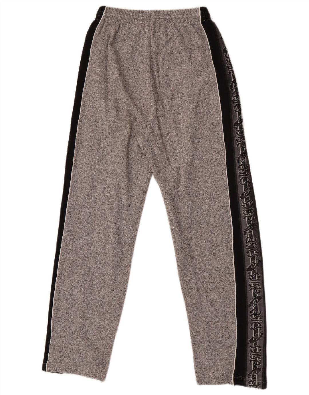 Asics Pantalon de Survêtement Graphique Petit Homme Gris Colorblock Cotton