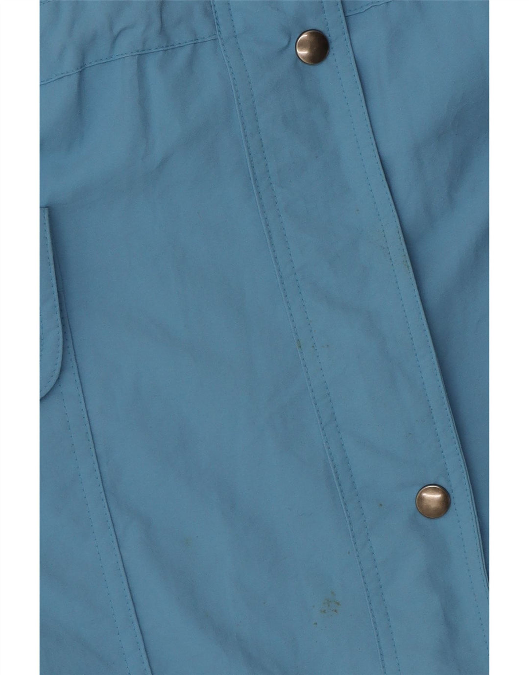 Tactel Manteau coupe-vent surdimensionné à capuche pour femme UK 10 Petit Bleu Polyamide