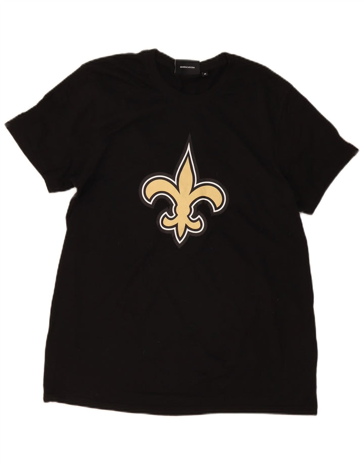 NFL T-shirt graphique pour homme en coton noir moyen