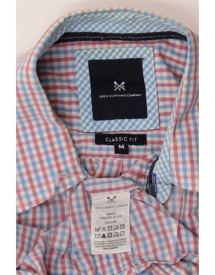 Crew Clothing Chemise coupe classique pour homme en coton vichy multicolore moyen