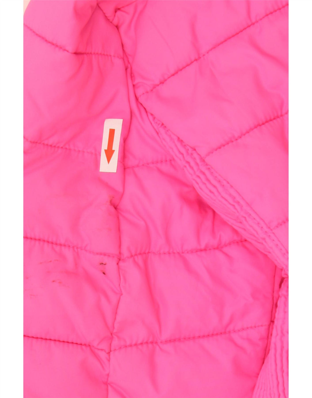 Superdry Veste matelassée à capuche pour femme UK 14 Large Rose Polyester