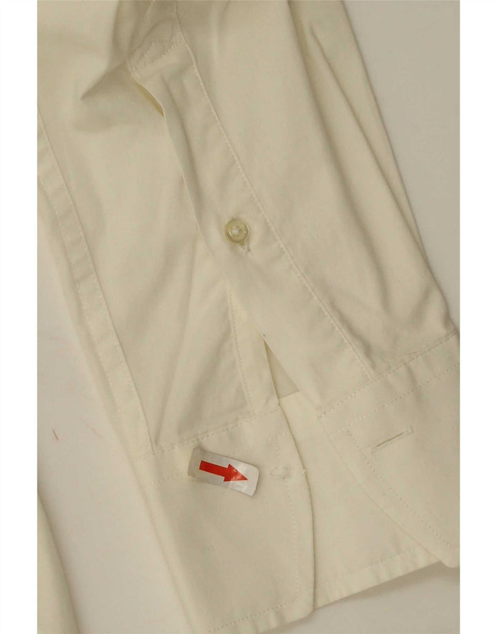 La Martina Chemise graphique slim fit pour hommes, grand blanc