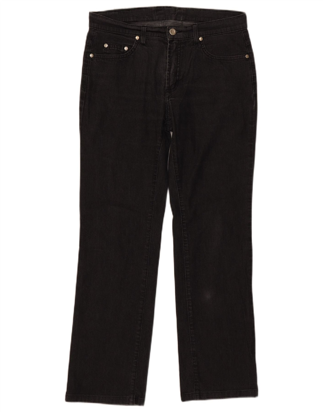 TRUSSARDI Jean Droit W25 L29 Noir Coton Femme