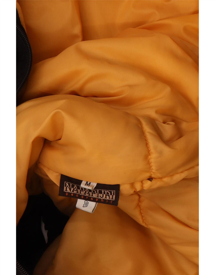 NAPAPIJRI Veste coupe-vent à capuche pour homme UK 38 Medium Noir Polyamide