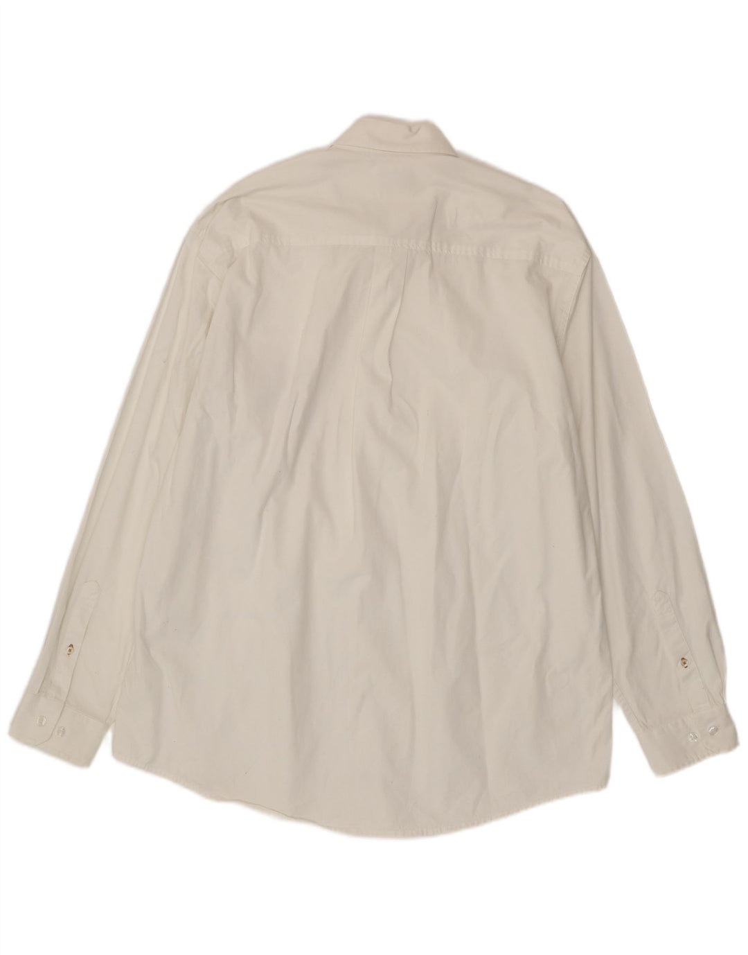 VINTAGE Chemise Homme Coton Blanc Moyen