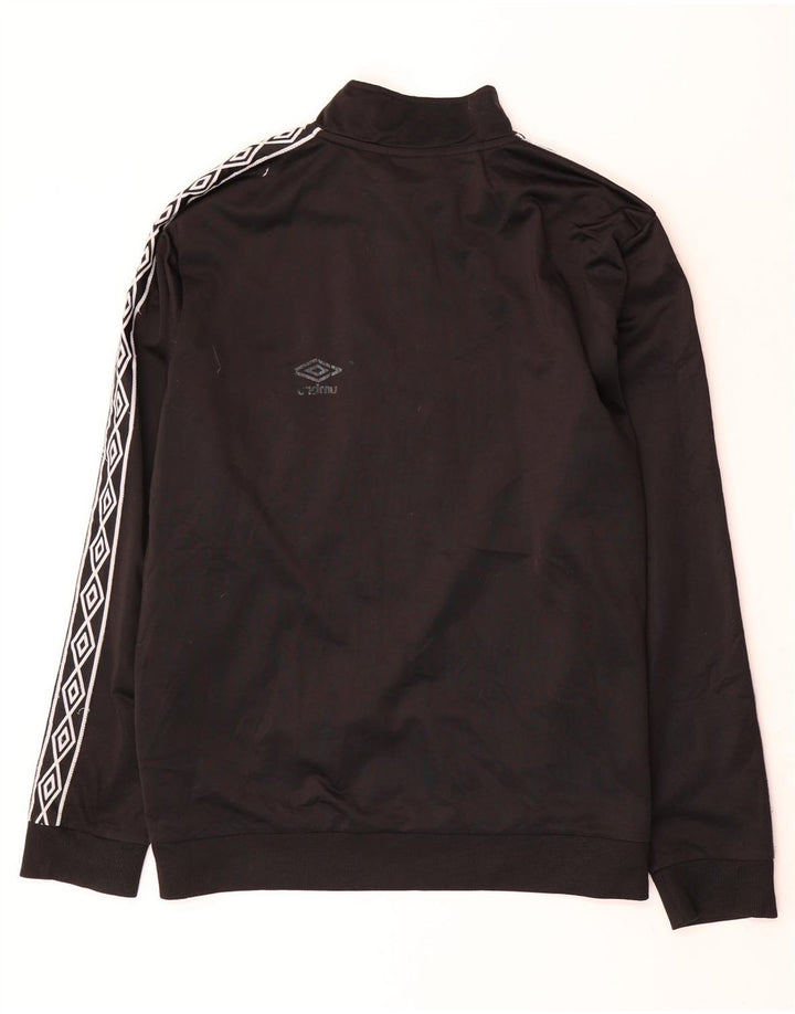 Umbro Haut de Survêtement Graphique Pull Homme 2XL Noir Géométrique Polyester