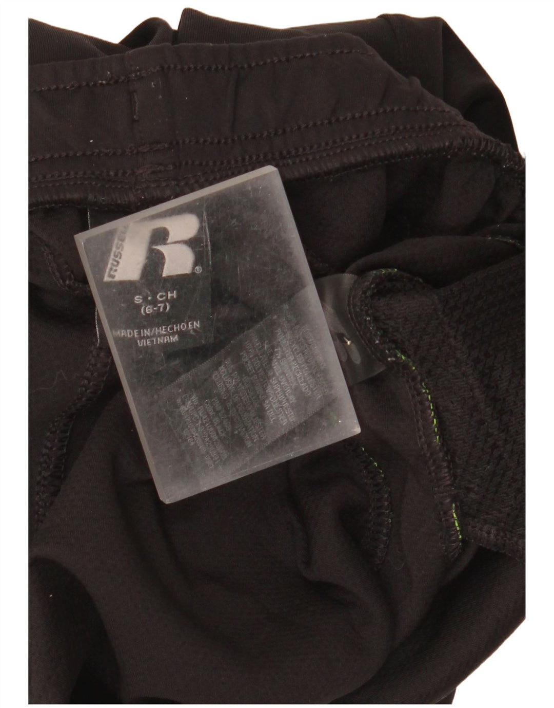 Russell Athletic Pantalon de survêtement Dri-Power pour garçon 6-7 ans Petit Noir