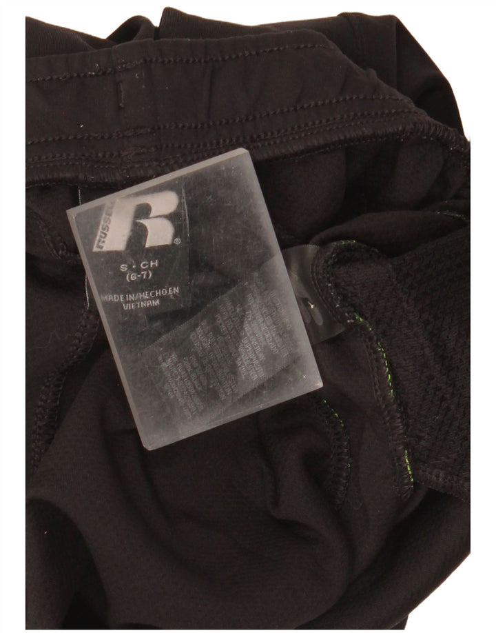 Russell Athletic Pantalon de survêtement Dri-Power pour garçon 6-7 ans Petit Noir