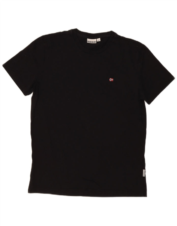 Napapijri T-Shirt Homme Noir Moyen Coton