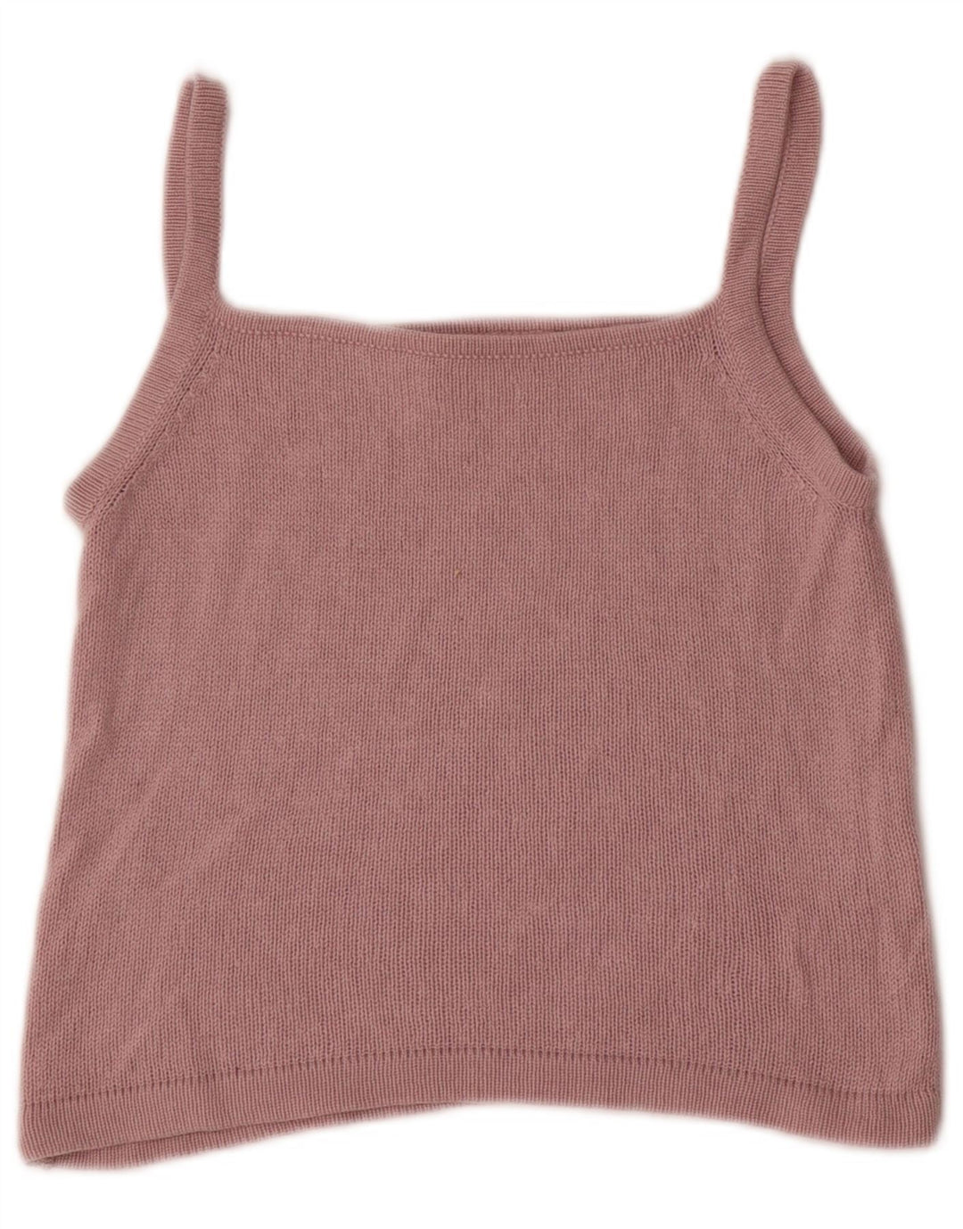 Marella Womens Crop Cami Top UK 12 Soie Rose Moyen