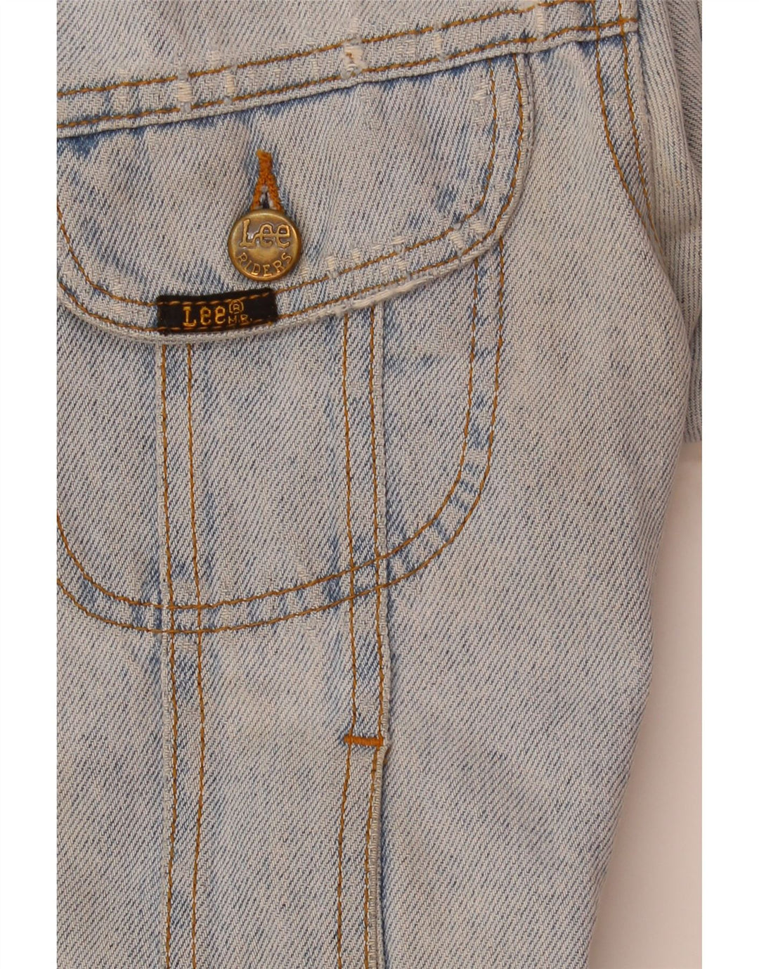 Lee Veste en jean pour femme UK 44 Bleu moyen