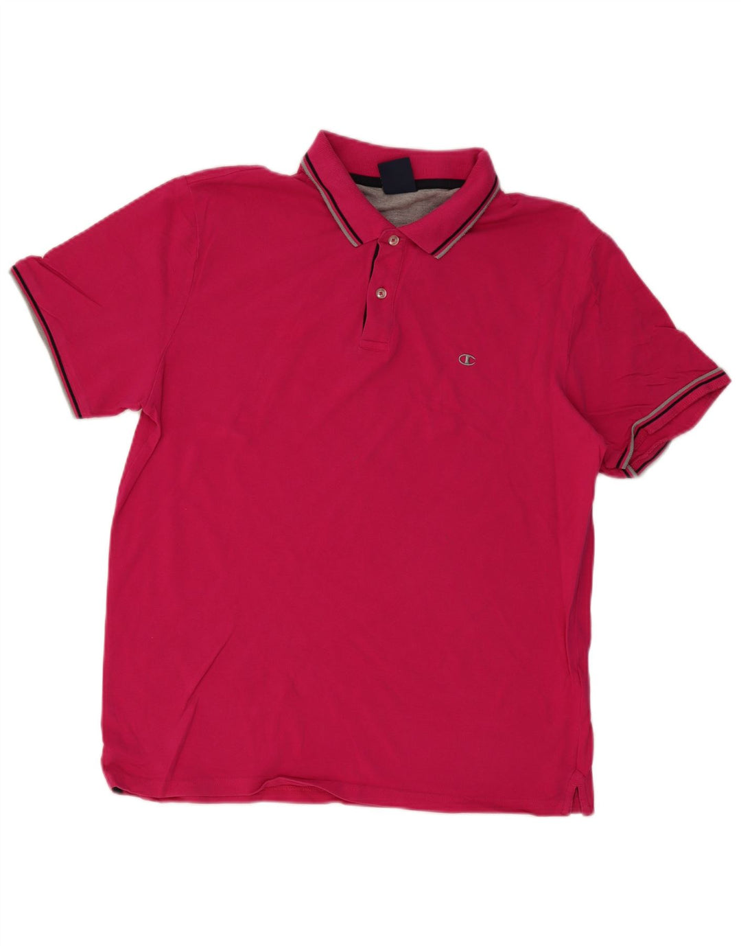 CHAMPION Polo Homme 2XL Rose Coton