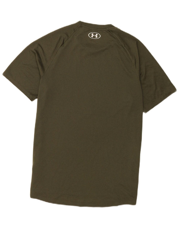 Under Armour T-Shirt Homme Kaki Moyen Polyester