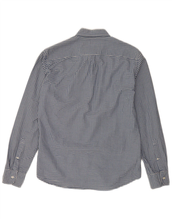 J. CREW Chemise Slim Fit Homme Bleu Moyen Vichy Coton