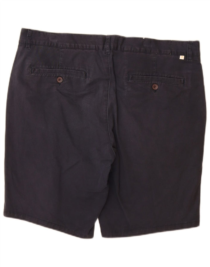 Farah Short Chino Homme W36 Large Bleu Marine Coton