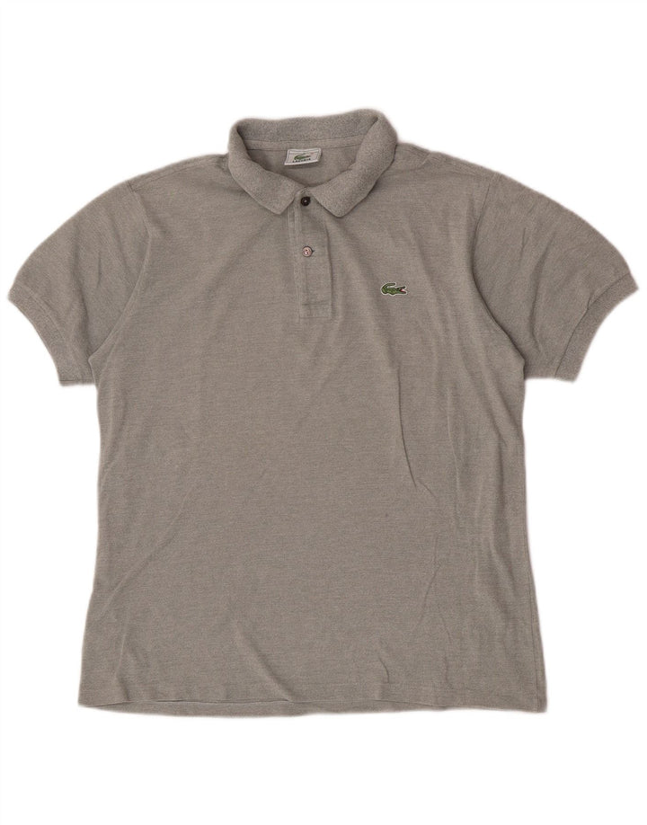 Lacoste Polo Homme Taille 4 Coton Gris Moyen