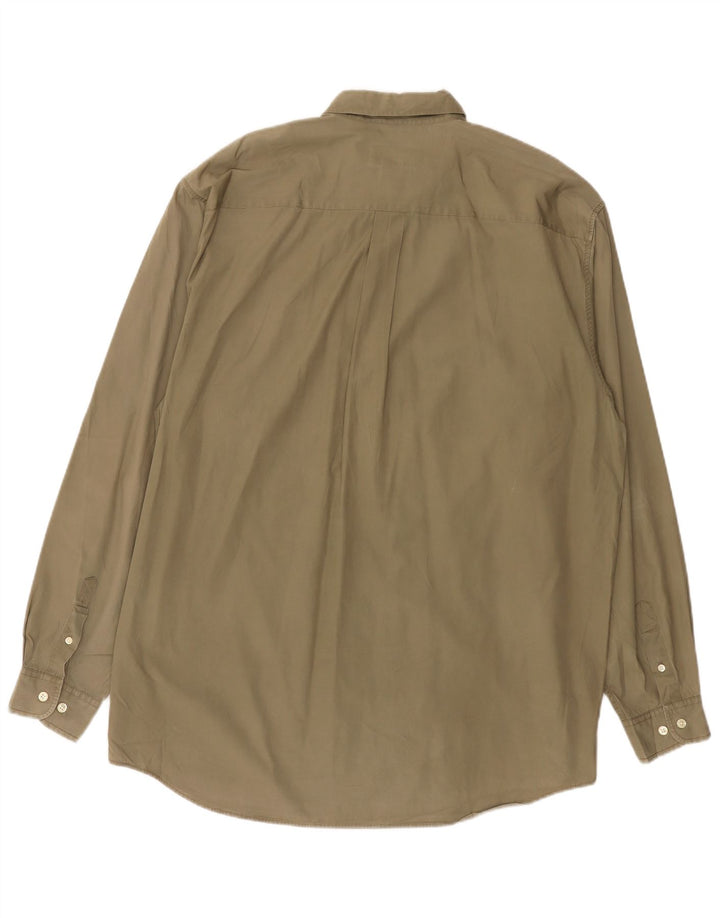 EDDIE BAUER Chemise Haute Homme Grand Kaki Coton
