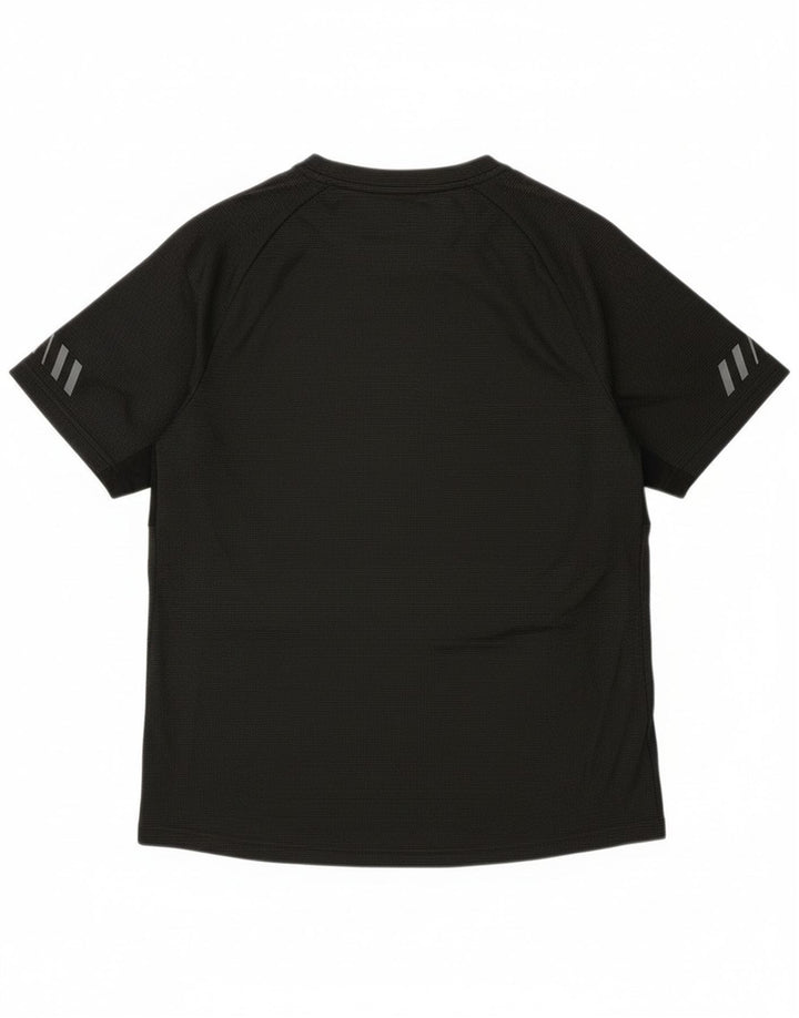 Russell Athletic T-Shirt Garçon 14-15 Ans XL Noir Rayé Polyester