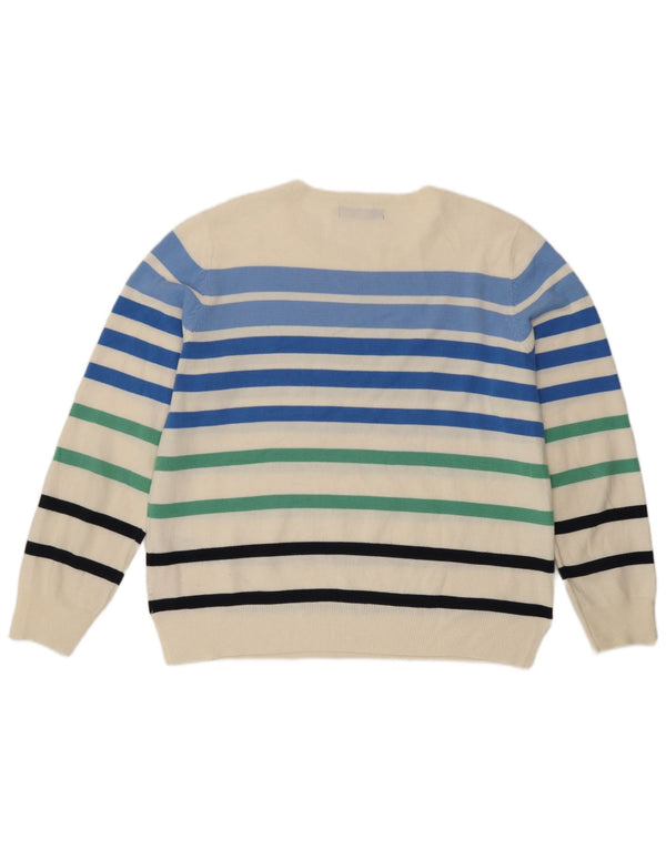 Marks & Spencer Pull ras du cou pour femme UK 16 Large Multicolore