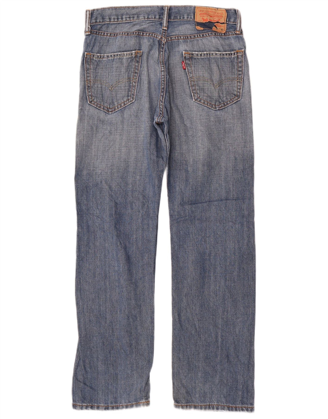 Levi's Jean Droit 505 Homme Bleu W30 L30 Coton