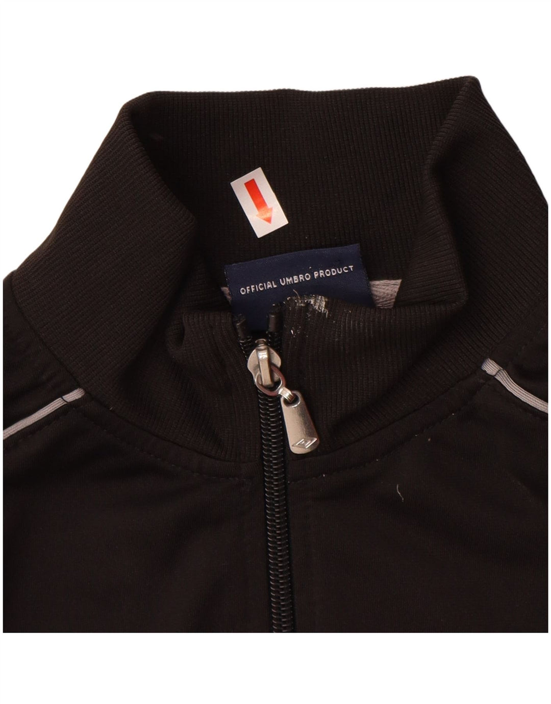 UMBRO Veste de survêtement pour garçon 12-13 ans XL Noir Polyester