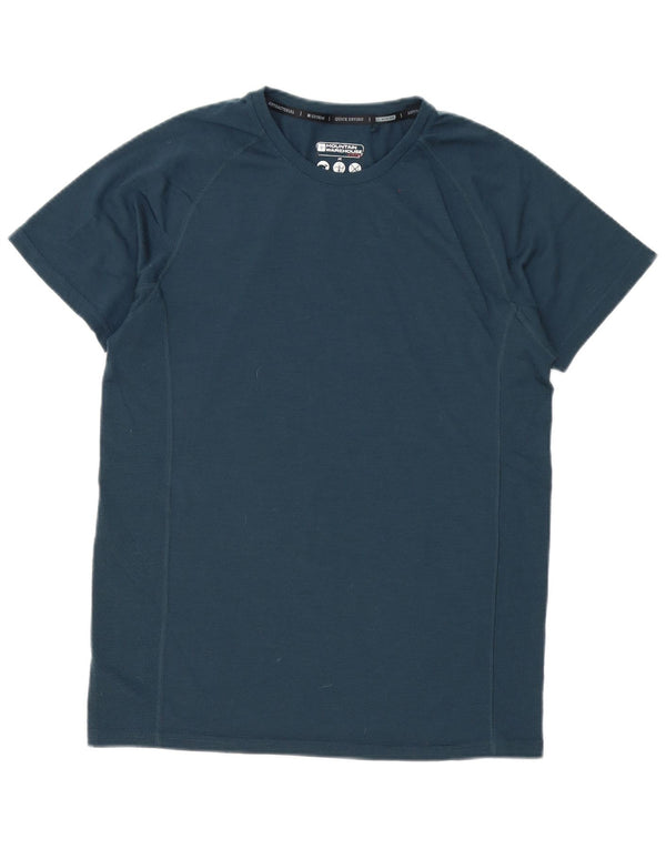 Mountain Warehouse T-Shirt Homme Bleu Marine Moyen Polyester