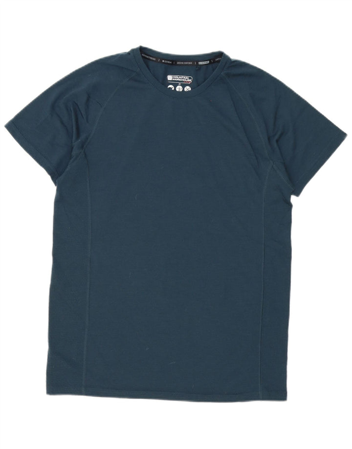 Mountain Warehouse T-Shirt Homme Bleu Marine Moyen Polyester